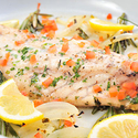Lemon Herb Baked Mullet